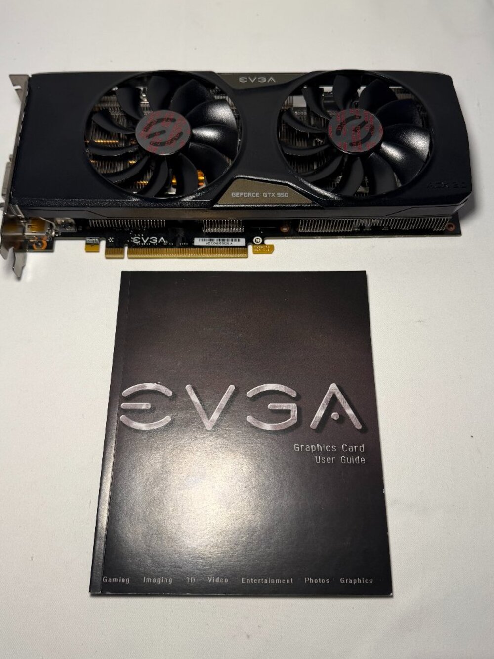 EVGA GeForce GTX 950 ACX 2.0 2GB GDDR5 Graphics Card GPU 02G-P4-1953-KR PCI Exp3
